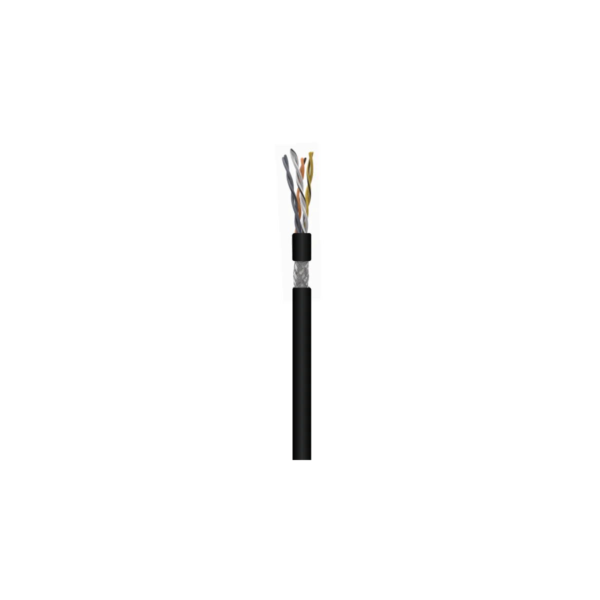 10 Million Cycle Ultra-High-Flex High-Speed Drag Chain Data Cable on white background