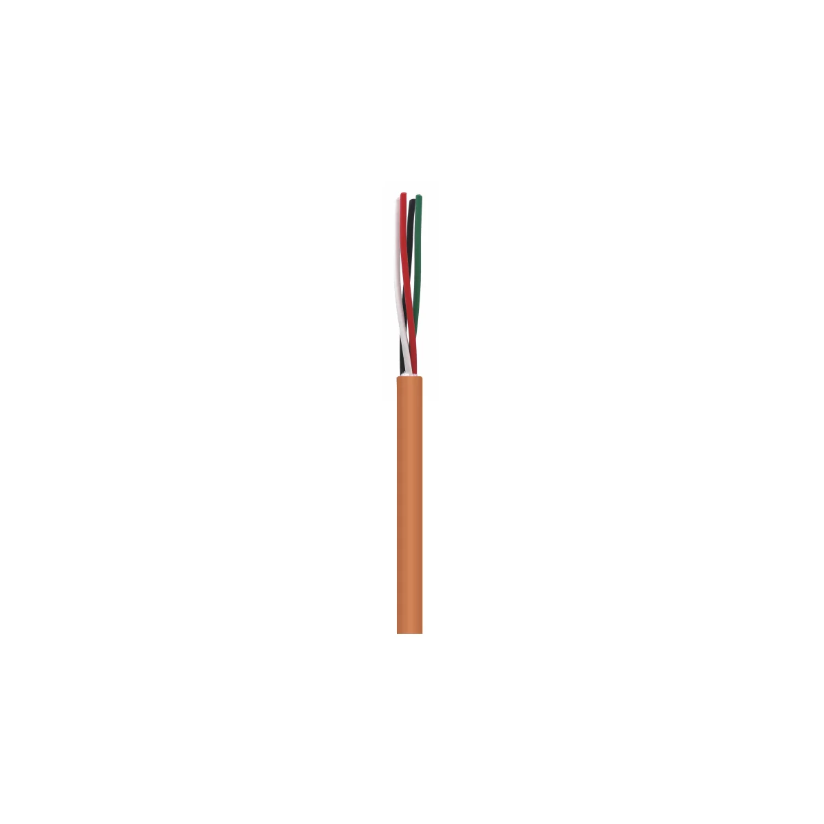 10 Million Cycle Ultra-High-Flex Drag Chain Power Cable with International Cores on white background