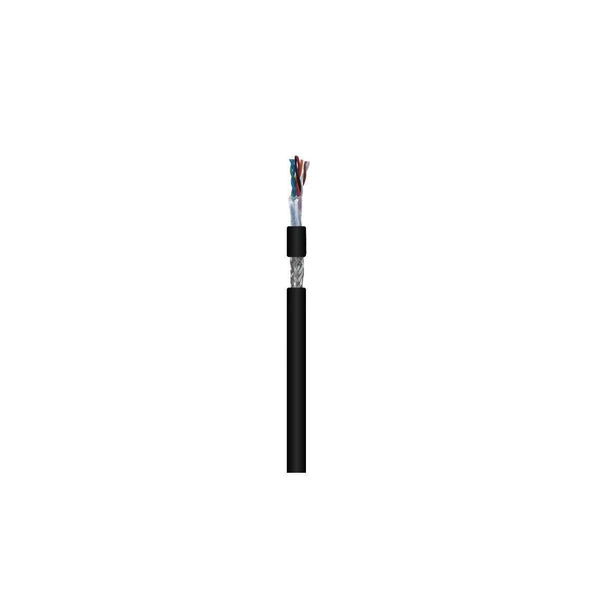 50 Million Cycle Ultra-High-Speed Linear Motor Encoder Cable on white background