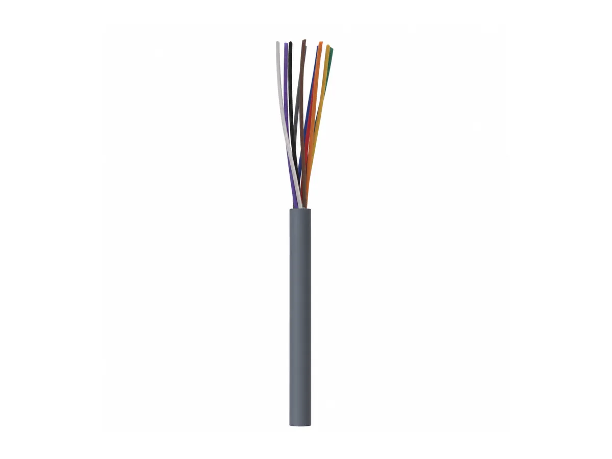 1.5 Million Cycle Ultra-High-Flex Drag Chain Control Cable with Color Cores cutaway conductor detail