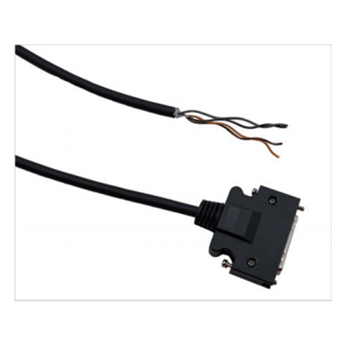 Panasonic-compatible DV0P4360 encoder cable with black rectangular connector